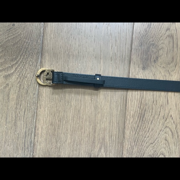 Gucci Leather belt with Double G buckle 70 - Picture 3 of 5
